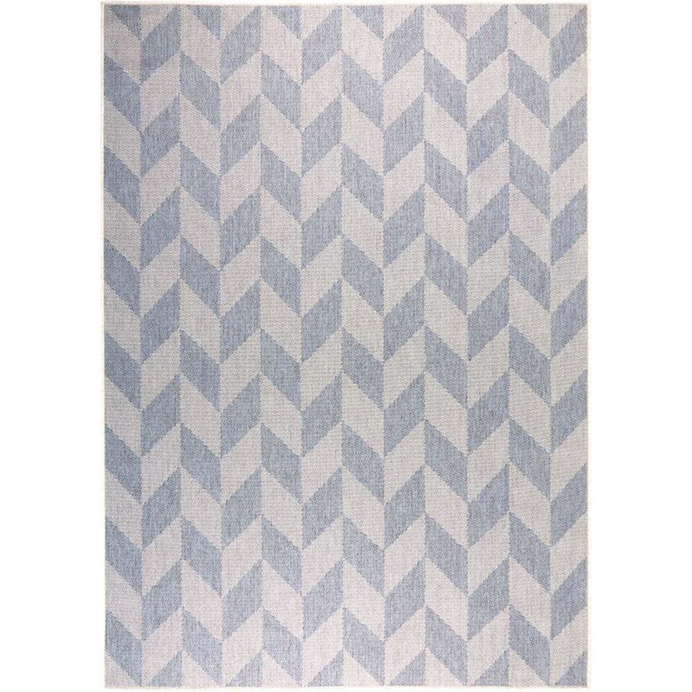 Home Dynamix Area Rugs: Patio Country 4554-340 blue-gray: 3' 11" x 5' 2"